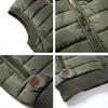 Large Size Winter Warm Casual Outwear Sleeveless Jacket Male Waistcoat Multi Many Pocket Vest