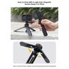 Compactly Aluminum Mini Tripod With Magnetic Base For Smartphones Cameras Action Cameras Stable Desktop Stand 2.5kg Load