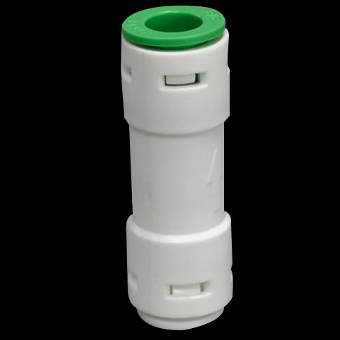 Single-Piece Check Valve Connector 1/4" Check For Valve Push In For Non Return Water Reverse Osmosis System Filters