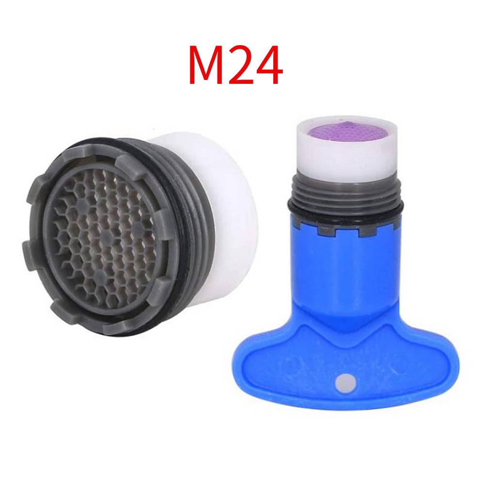 Plastic Practical Faucet Aerator Repair Wrench with Bubbler Filter Faucet Aerator Key Tap Tool Foamer Removal Spanner Instrument