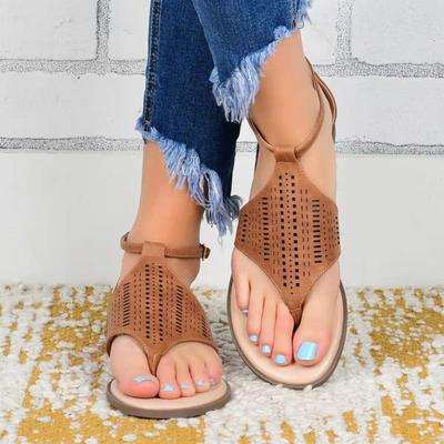Sandalias de Mujer 2024 Sandalias de Verano Zapatos Planos de Playa Mujer Correa con Hebilla Chanclas Zapatillas Femeninas Calzado de Verano