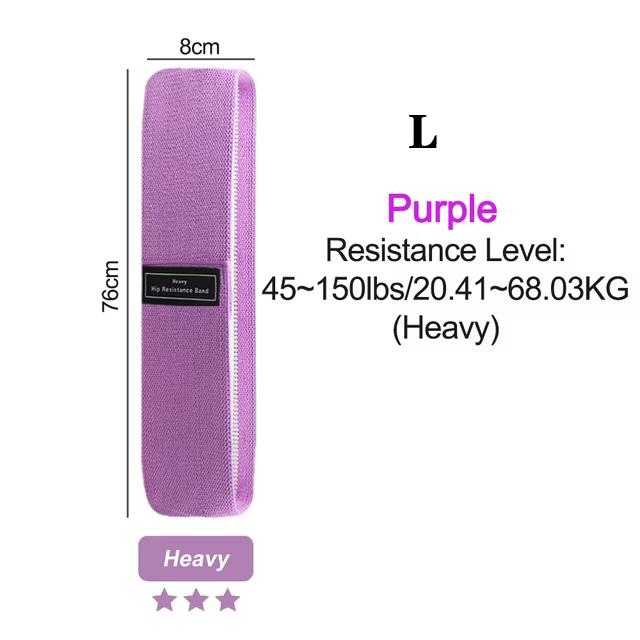 3 Levels Resistance Bands Exercise Fitness Hip Booty Bands Pilates Sport Extender Workout Strips Loops Yoga Gym Equipment