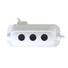 FlukeForest Submarine Compact Toothbrush Holder, IPX7 Waterproof, Popular, Stylish Toothbrush Holder, Disinfectant, FF-SST3 (White)