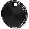 Black Billet Cut Fuel Gas Tank Door Cover Cap for Harley Touring Electra Street Road Glide FLHX FLTR FLHT 2008-2023