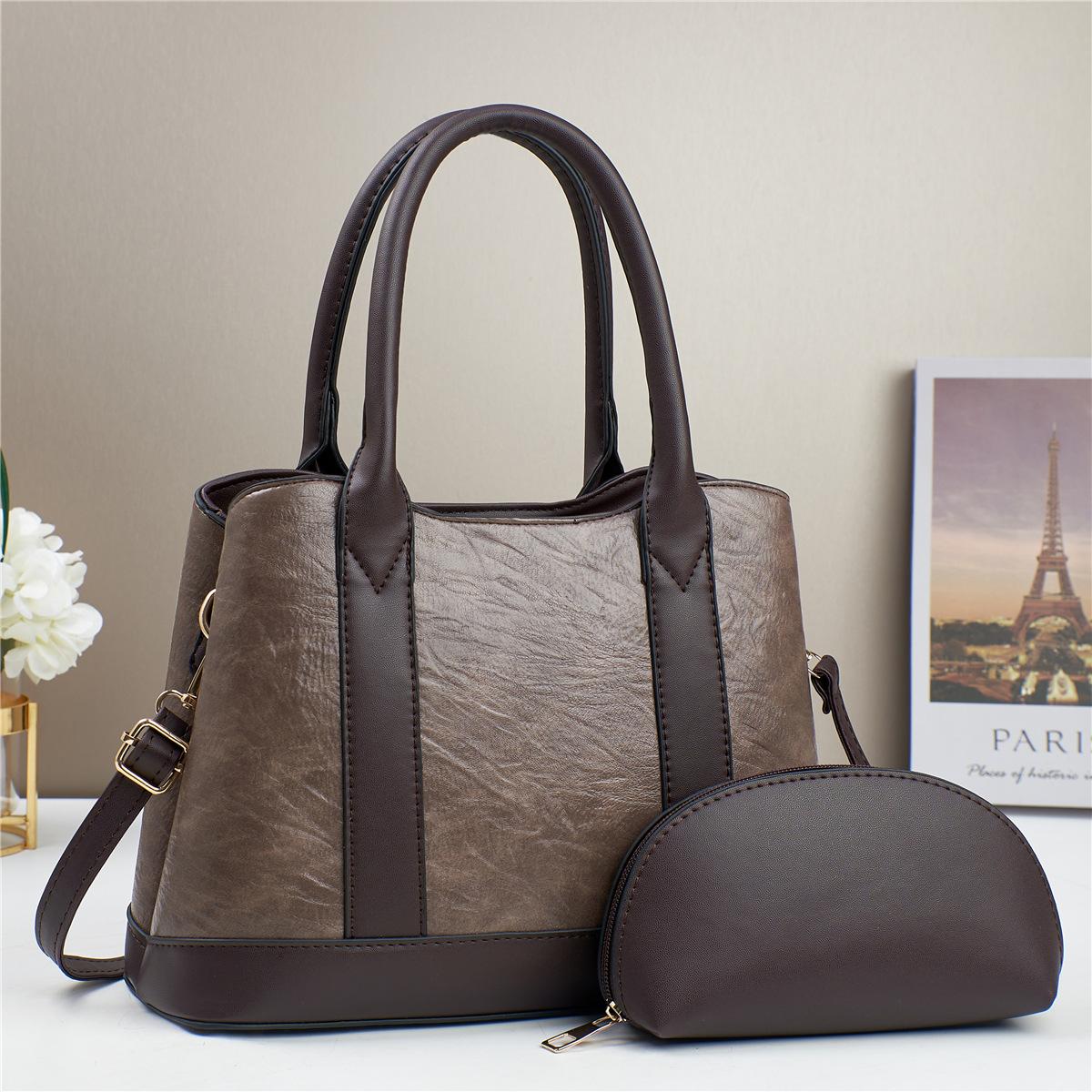 

2 шт. набор женских сумок модная женская сумка из искусственной кожи люксовое качество женская сумка-мессенджер через плечо сумки-кошельки брендовые женские сумки