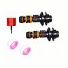 PVC 3/4 Water Tank Connector with Rubber-Coated Nipple & PTFE Tape