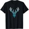 Geometric Elk T Shirt Minimalist Design
