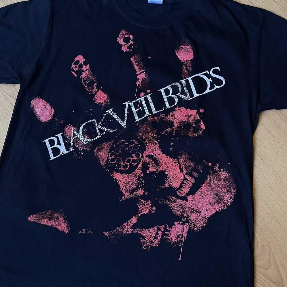 Винтажная черная футболка группы Black Veil Brides Унисекс Концертная от S до 5XL LO092 Унисекс Футболка L