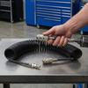 Coiled Coiled Air Hose Steel + PU Coiled Air Extension Hose  Air Compressor