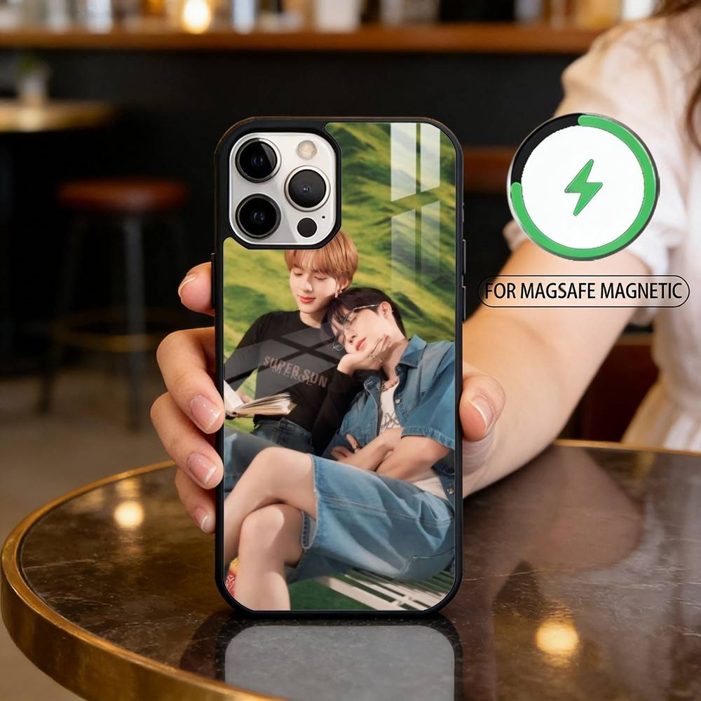 

Thai Singer NuNew Phone Case For iPhone17,16,15,14,13,12,11 Plus,Pro Max Magnetic For Magsafe Wireless Charging iPhone15Plus