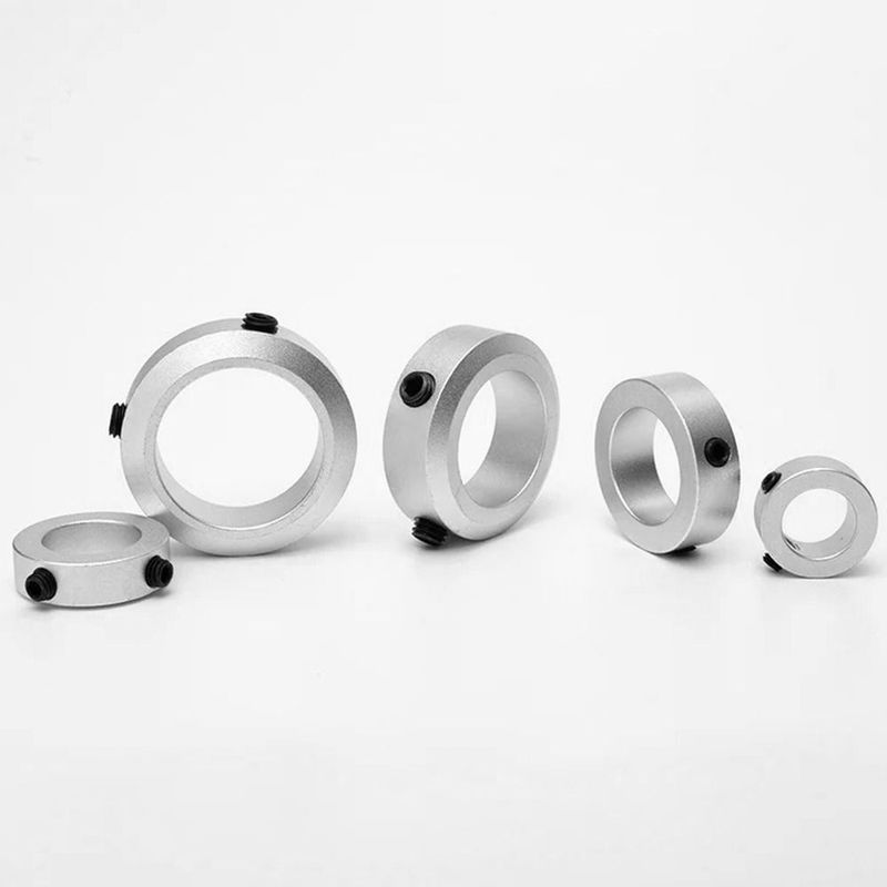 Collare di arresto a vite per albero diametro 6-30mm Lega di alluminio Anello di bloccaggio fisso Collare morsetto Anello di ritegno Localizzatore di ritegno