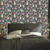 Forest Animals and Plants Wallpaper for Living Room and Bedroom 50x1000