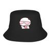 DuDu Bear And BuBu PandaS Love Bucket Hat  Harajuku FisherUnisex Caps For Unisex Women Classic Beach Travel Sun Hats Foldable Cap