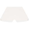 vidaXL Replacement Roof for Hollywood Swing White 150/130x105/70 Cm