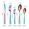 Abay Rainbow 304 Stainless Steel Cutlery Set