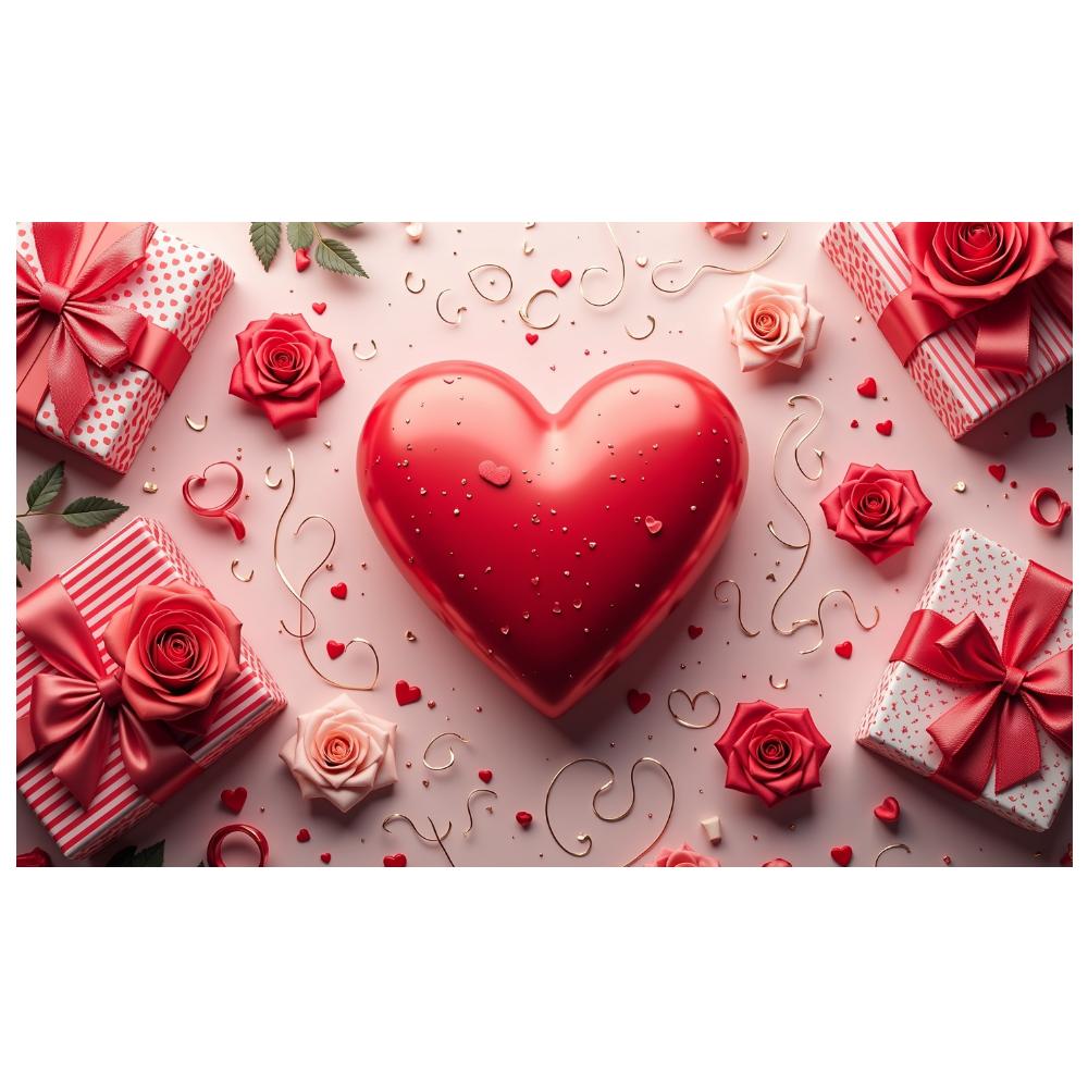 Banner Party Photography Backdrop Shaped Decoration For Love Decor Event Wedding
