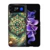 Om Symbol Meditation and Creativity Phone Case For Samsung Z Flip 7 6 5G Galaxy Z Flip4 Z Flip5 Z Flip3 Coque Black Hard PC Shel
