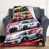 1PC Racing Cars Blanket, Throw For Sofa, Bed, Travel, Camping, Livingroom,