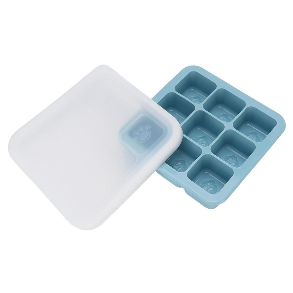 Silicone   Tray Multipurpose Flexible Easy Release Baby Food   Tray for Home Kitchen