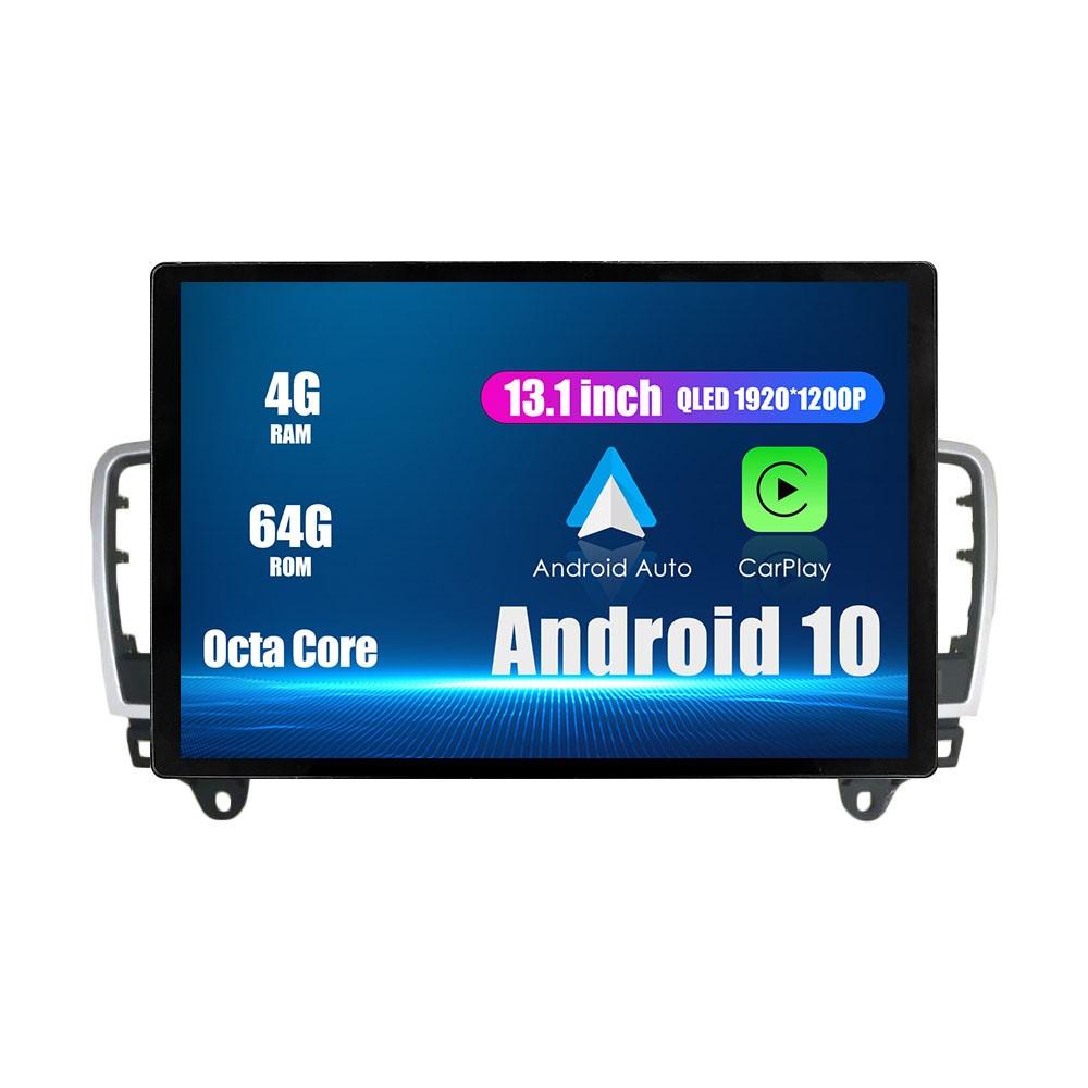 Android Radio 13,1" bilstereo navigasjonshovedenhet Multimediaspiller GPS for Benz Ml 2012-2015