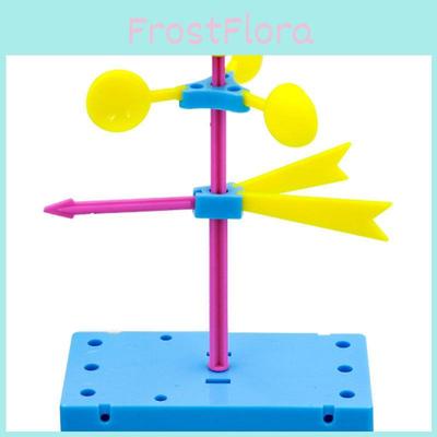 Simulated Plastic Wind Vane Assembly Model Material Set For Childrens Educational Physics Experiments