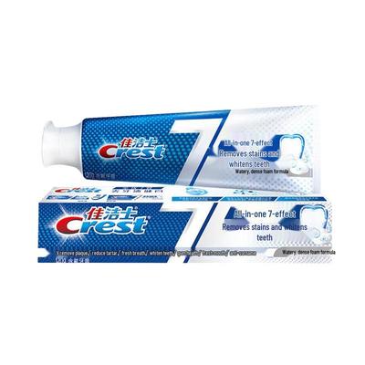 Creme Dental Crest Tudo-em-Um 7 Benefícios