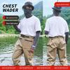 Breathable Windproof Wading Pants: Waterproof Fly Fishing Gear for Stream Fishing