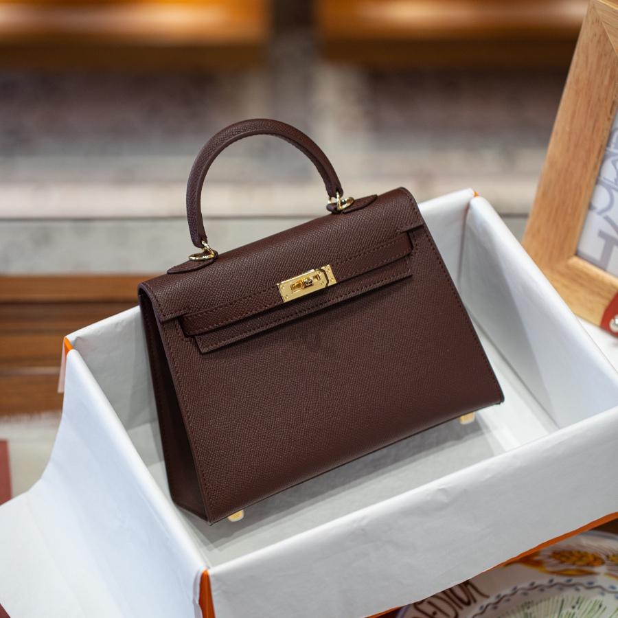 Second Generation Kelly Bag Mini Handbag Versatile and Stylish Shoulder/Crossbody Bag for Women