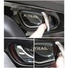 Full set of 4 inner handle covers specifically designed for Nissan X-TRAIL T32 Made of stainless steel! Mirror finish interior panel (silver)