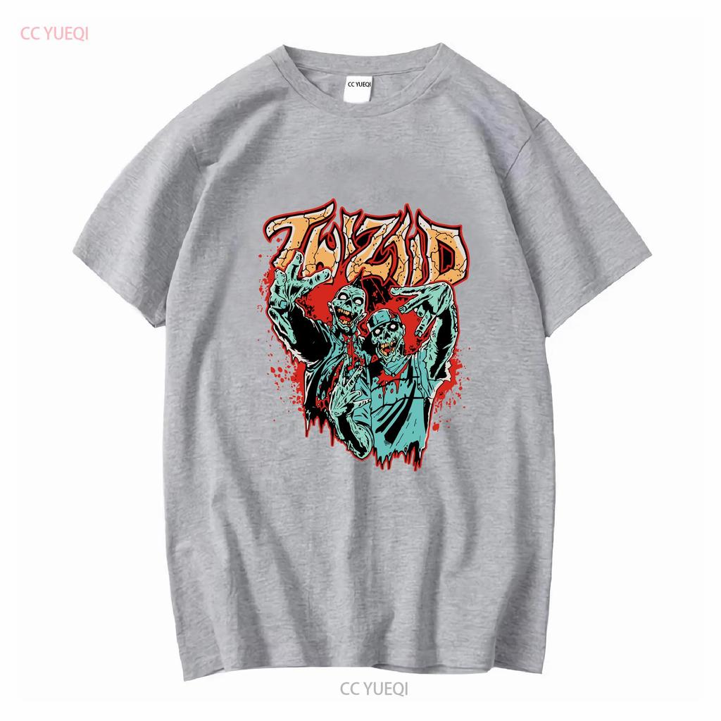 Twiztid Zombie T-Shirt vintage gewaschen leicht bequem dehnbar Unisex stilvoll Mode vielseitig weich Streetwear