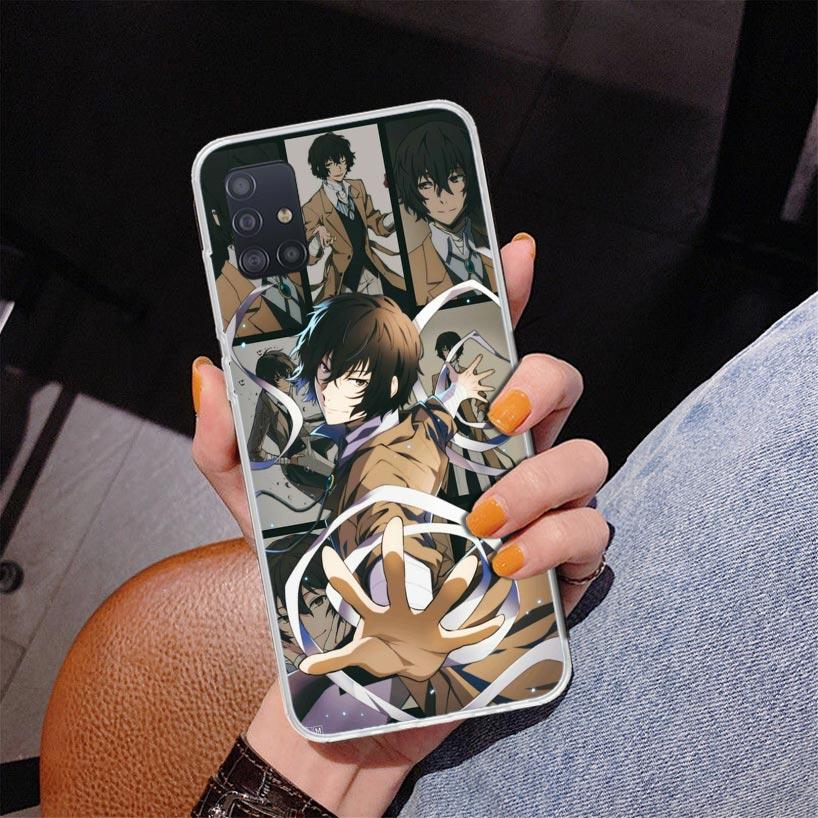 Bungo Stray Dogs Poster Anime Phone Case For Samsung Galaxy A52 A32 A22 A12 A51 A31 A50S A30S A20S A10S Note 20 Ultra 10 Plus S1