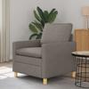 Taupe Sofa 76 X 81 X 87.5 Cm Fabric