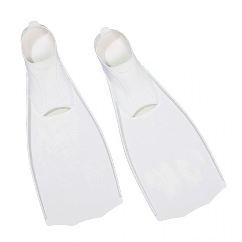 Adjustable Snorkeling Fins Adults TPR Material Full Foot Swim Diving In Multiple Colors Sizes