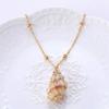 Hot  Bohemia Conch Shells Necklace Sea Beach Pendant Necklace For Women Female Cowrie Summer Party Gift Jewelry
