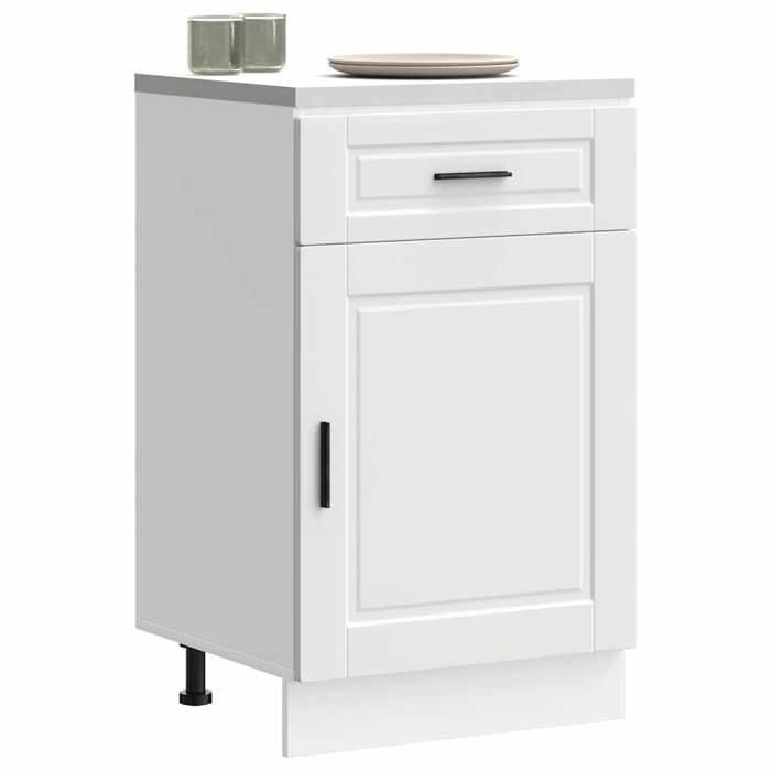 VidaXL Armoire de cuisine Porto blanc bois d'ingénierie 853957