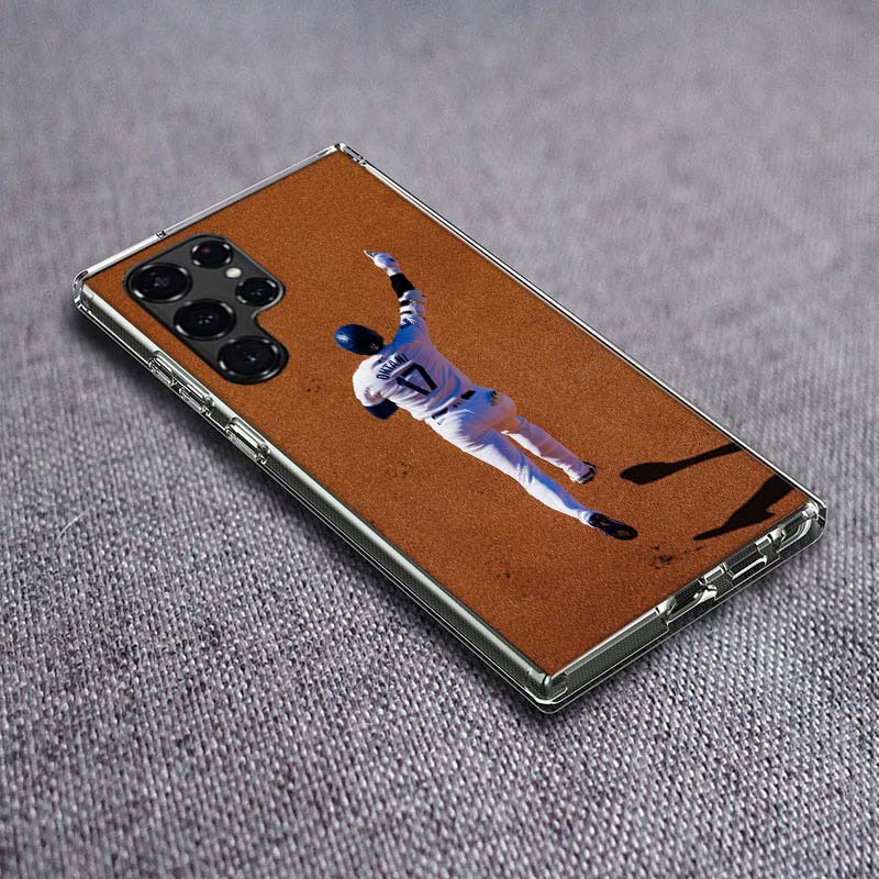 

Baseball Player Otani Phone Case For Samsung Galaxy S24 S23 S21 S20 FE S22 S26 Ultra S25 Edge S10 Plus Cover Clear TPU Capa Shel Samsung S22 Plus