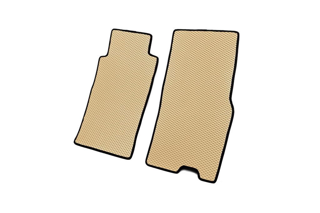 EVA-Matten (Beige) 2 Stück (Vorderseite) für Nissan Patrol Y60 1988-1997