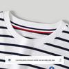 Navigare Boys' Long-Sleeve Striped Cotton Tee