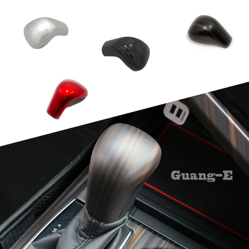For Toyota Camry XV70 2017 2018 Car Styling Head Sequin Trim Stick Gear Cover Shift Knob Control Frame 1PCs