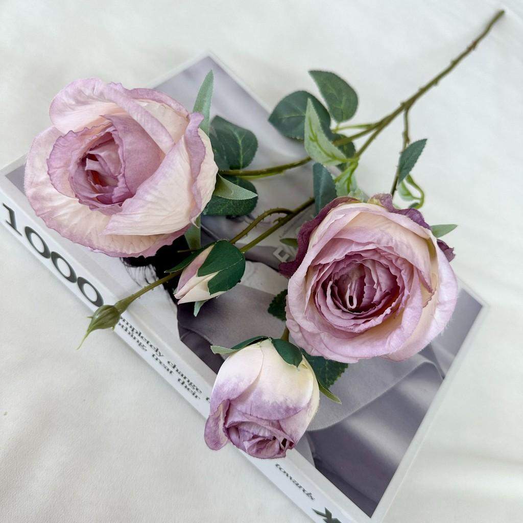 Rose Plants Simulated Wedding Hotel Restaurant Decoration Ornament Desktop