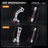 CNC Motorcycle Brake Arm Set Lightweight High Strength Alloy Universal Modification Part for Brake System Upgrade