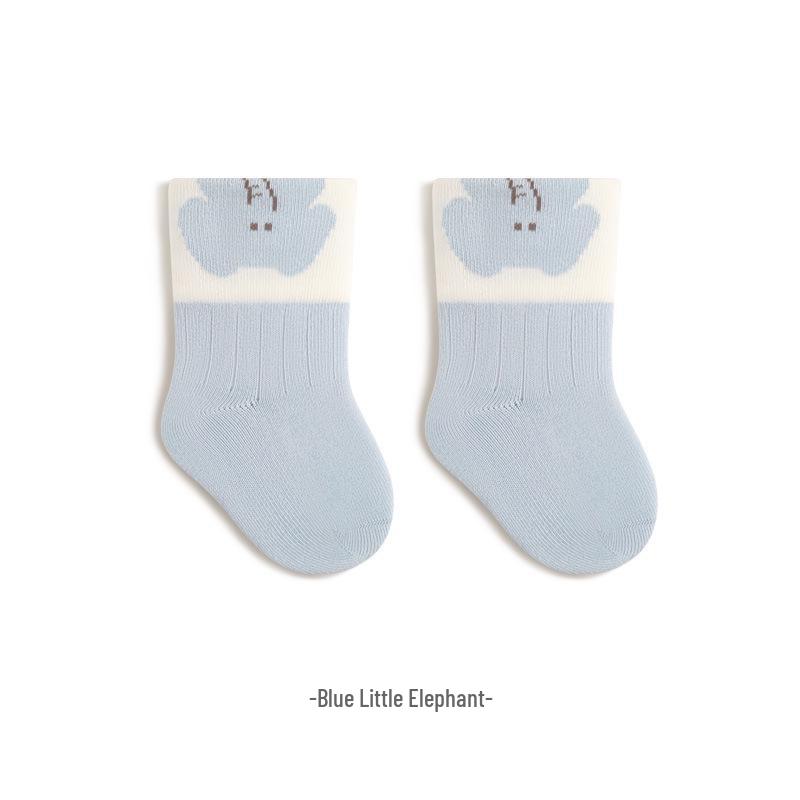 Seamless Cotton Baby Socks: Spring to Autumn Collection for Newborns and Toddlers