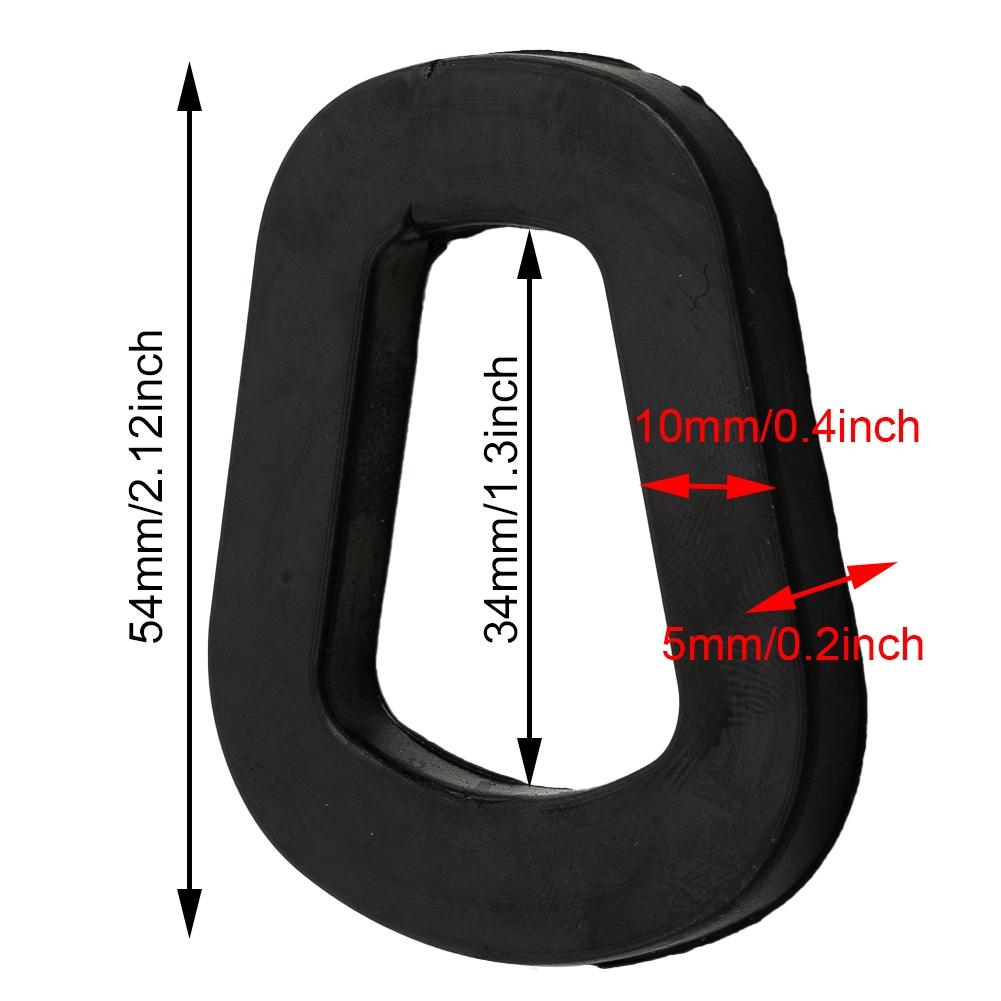 Fuel Seal Gasket Gasket 54mm Black Easy To Install Sealing For 5/10/20 Litre