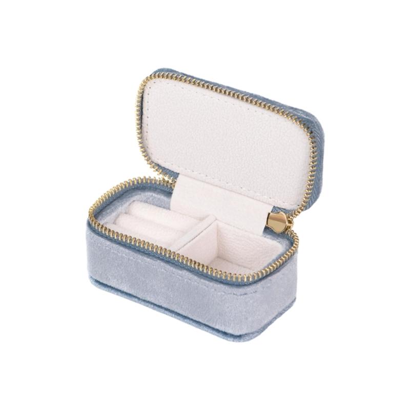 Soft Flannel Jewelry Box Storage Organizer Protect Your Beloved Accessories