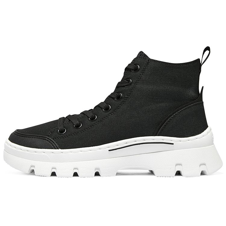 Skechers Roadies Удобные Простые Высокие Кеды Женские Кроссовки Черный 177260-BLK 35