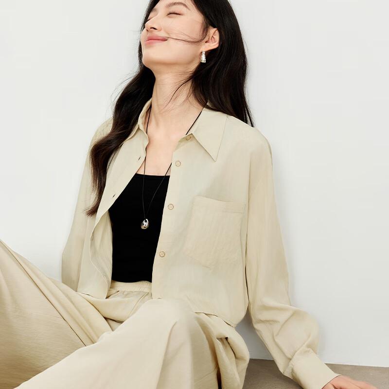 JOY SPEAKER Women's Spring Lapel Jacket & Casual Pants Set
