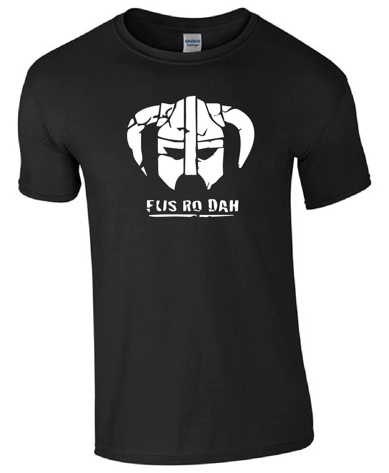 

Fus Ro Dah Skyrim Inspired Gaming unisex kids Top T-shirt 140