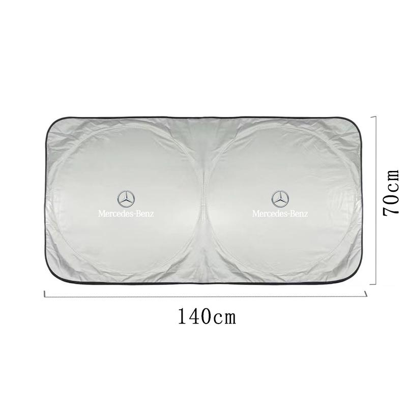 Car Windshield Sun Shade Visor UV Protection Shield For Mercedes Benz AMG Smart W205 C300 W203 W206 W108 W124 W126 W140 W168