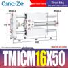 Triple-Rod Cylinder with Guide Bracket and Buffer TMICL/TMICM 12/16/20/25-50/75/100