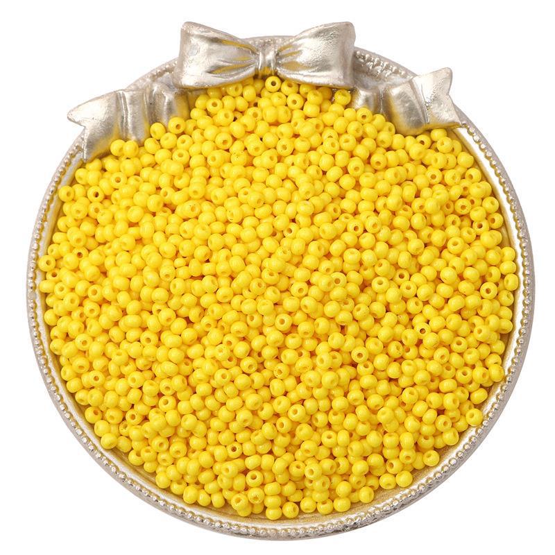 "2/3mm Solid Color Glass Rice Beads for Handmade DIY Jewelry: Bracelets & Necklaces"